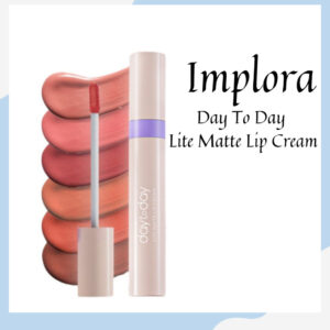 implora day to day lite matte lip cream/lipstick