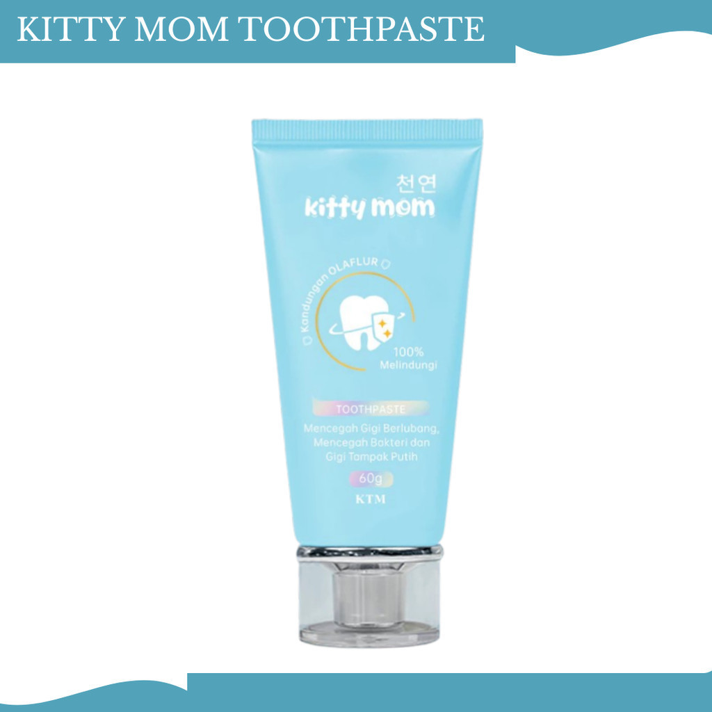 kitty mom toothpaste 60g/pasta gigi kitty mom toothpaste 60g/pasta gigi