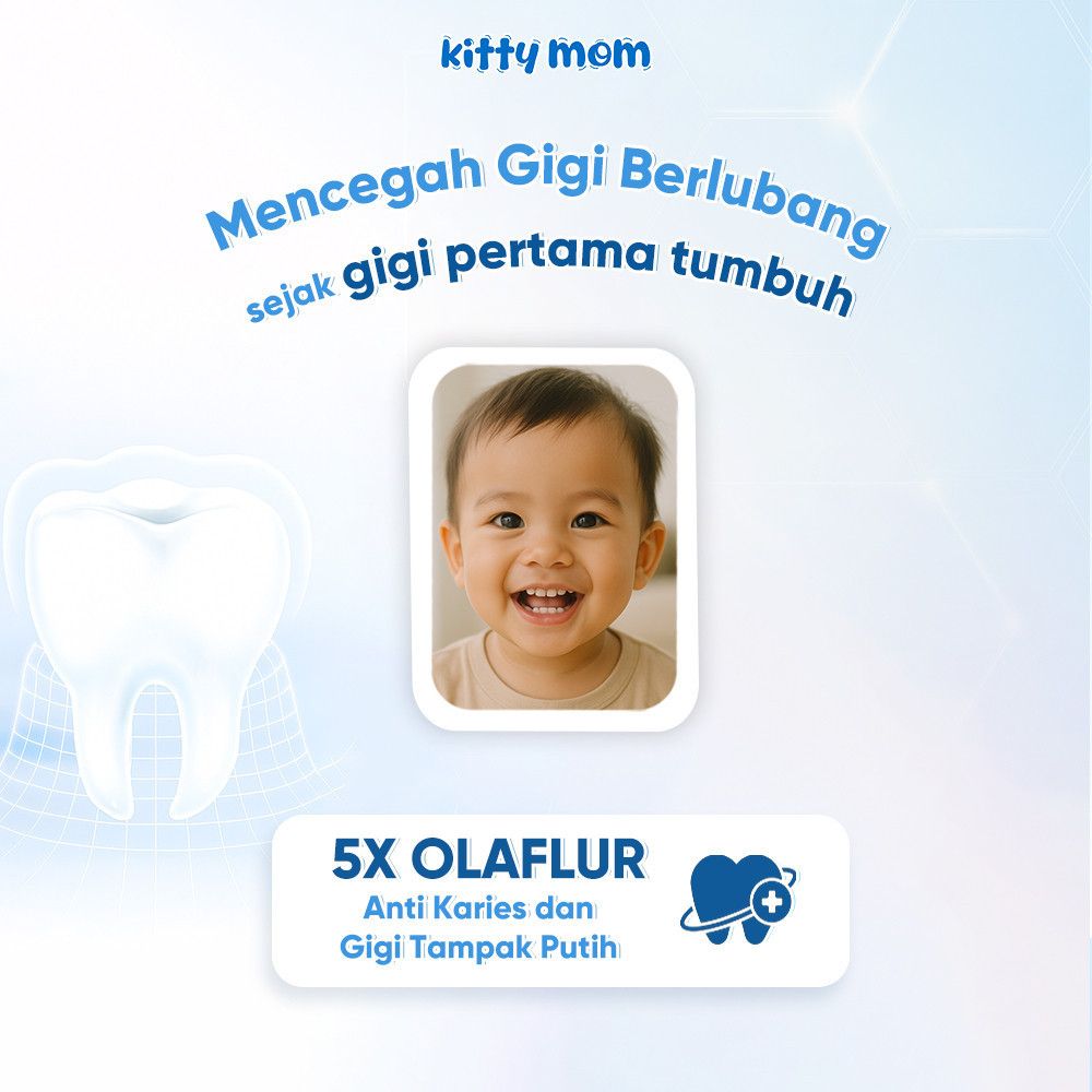 Home kitty mom toothpaste 60g/pasta gigi