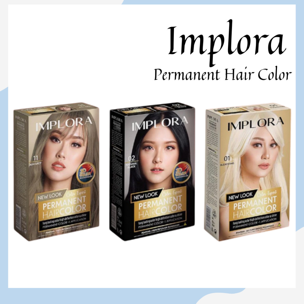 implora new permanent hair color/pewarna rambut implora new permanent hair color/pewarna rambut