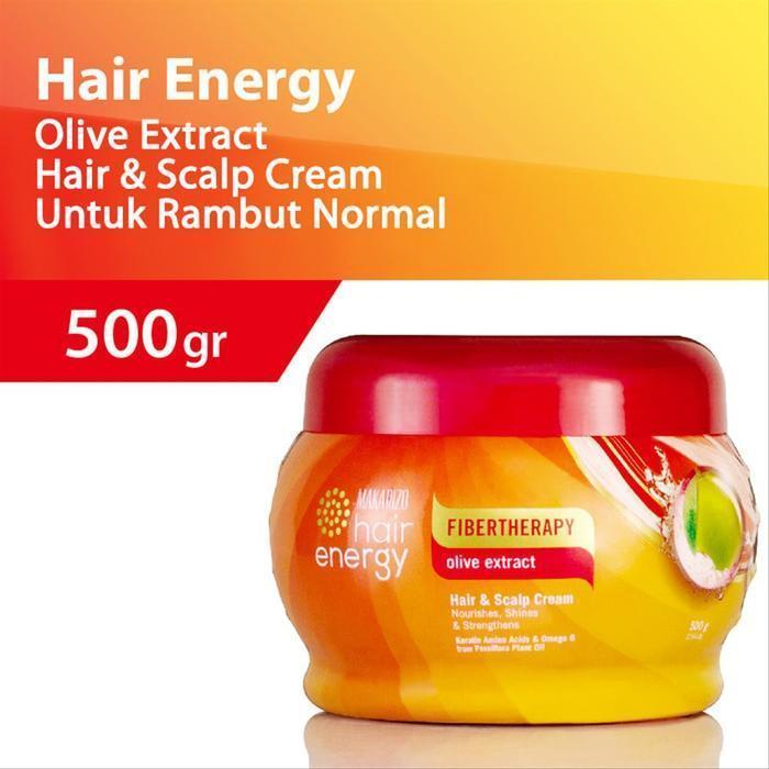 makarizo hair energy fibertherapy hair and scalp creambath 500gr/masker rambut makarizo hair energy fibertherapy hair and scalp creambath 500gr/masker rambut