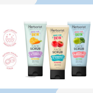 herborist juice for skin face scrub 60ml