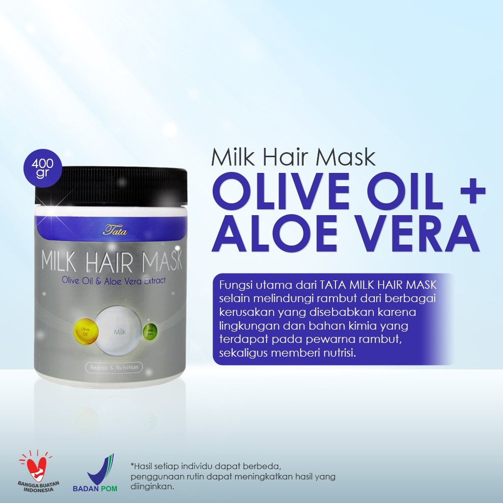 tata hair mask & hair spa glowing keratin rambut 400gr & 1000gr tata hair mask & hair spa glowing keratin rambut 400gr & 1000gr