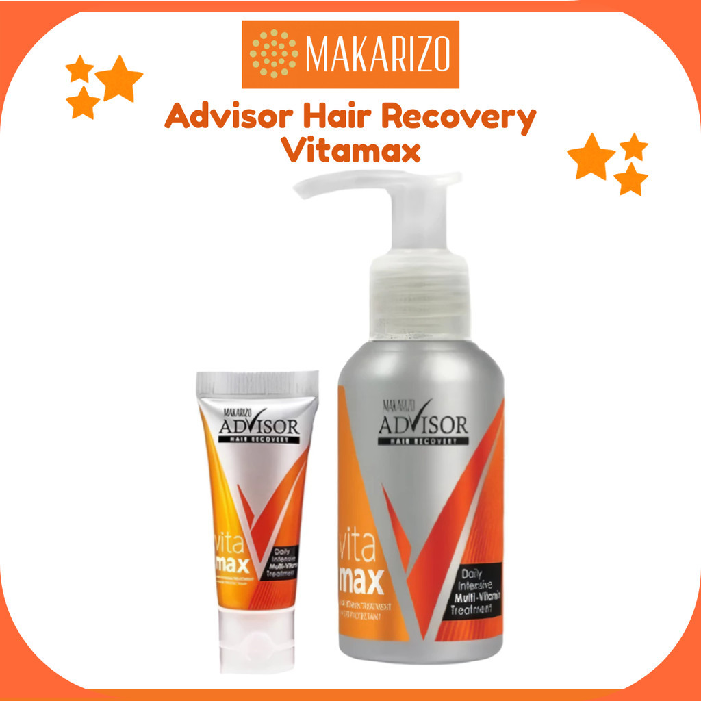 makarizo advisor hair recovery vitamax 50ml and 8ml/vitamin rambut makarizo advisor hair recovery vitamax 50ml and 8ml/vitamin rambut