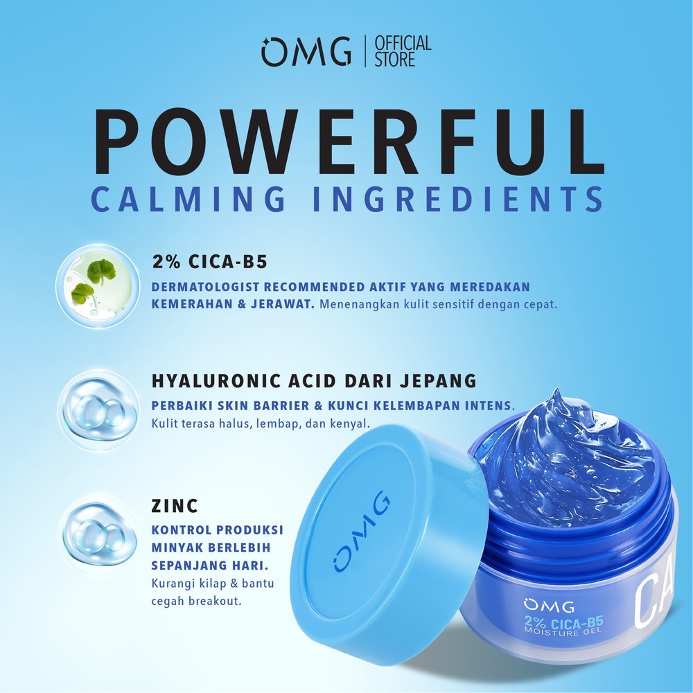omg oh my glow barrier moisture gel 45g/pelembab wajah omg oh my glow barrier moisture gel 45g/pelembab wajah