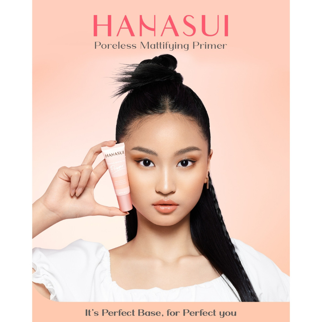 hanasui poreless mattifying primer/alas bedak hanasui poreless mattifying primer/alas bedak