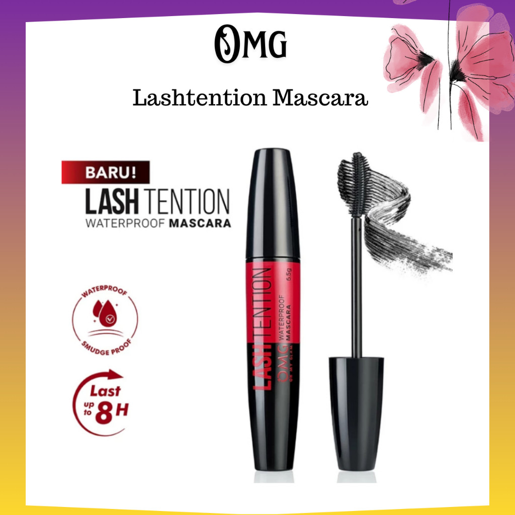 omg oh my glam lashtention waterproof mascara omg oh my glam lashtention waterproof mascara