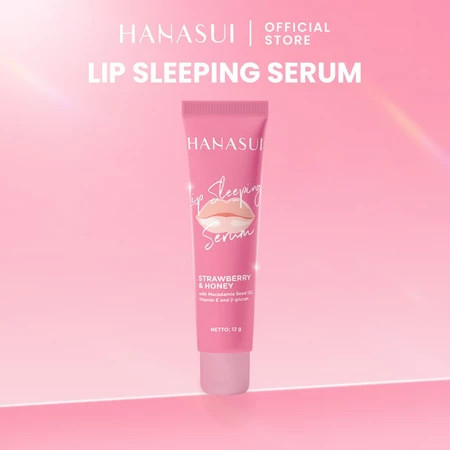 hanasui lip sleeping serum 12g/serum bibir hanasui lip sleeping serum 12g/serum bibir