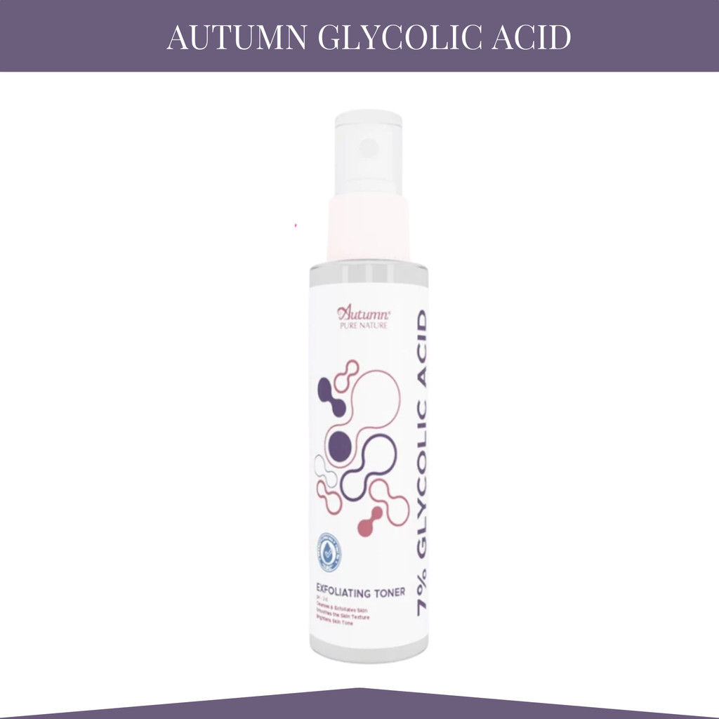 autumn 7% glycolic acid exfoliating toner 100ml autumn 7% glycolic acid exfoliating toner 100ml