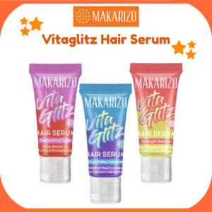 makarizo vitaglitz hair serum 8ml/serum rambut