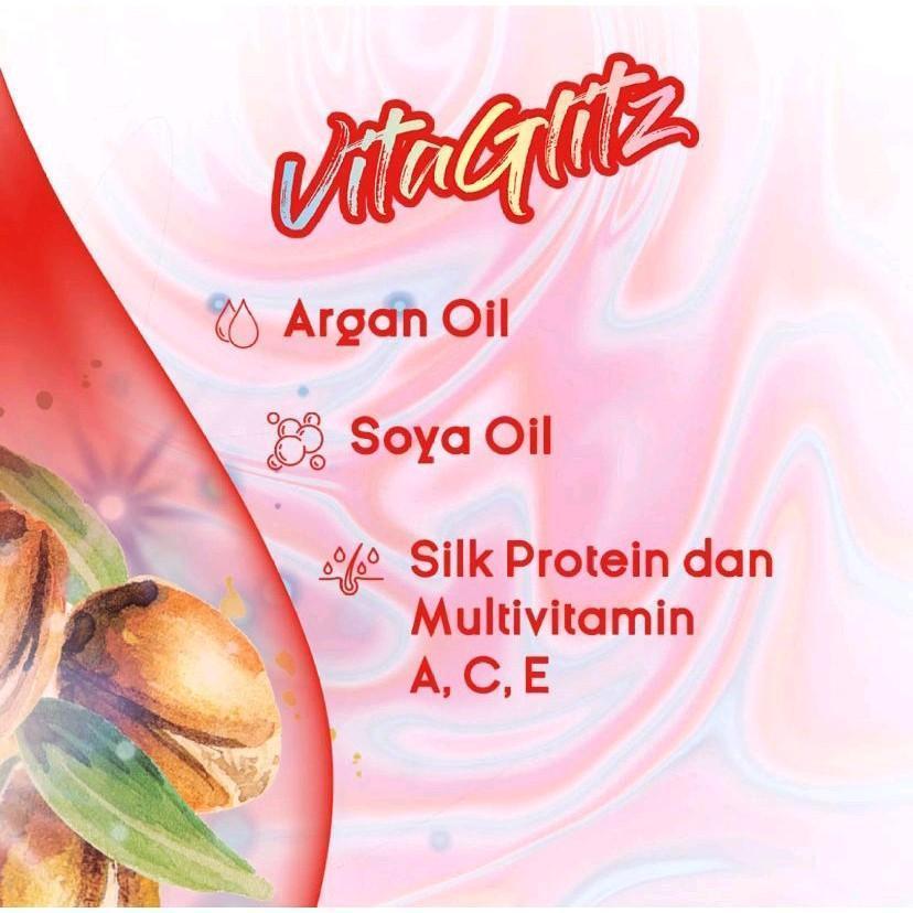 makarizo vitaglitz hair serum 8ml/serum rambut makarizo vitaglitz hair serum 8ml/serum rambut