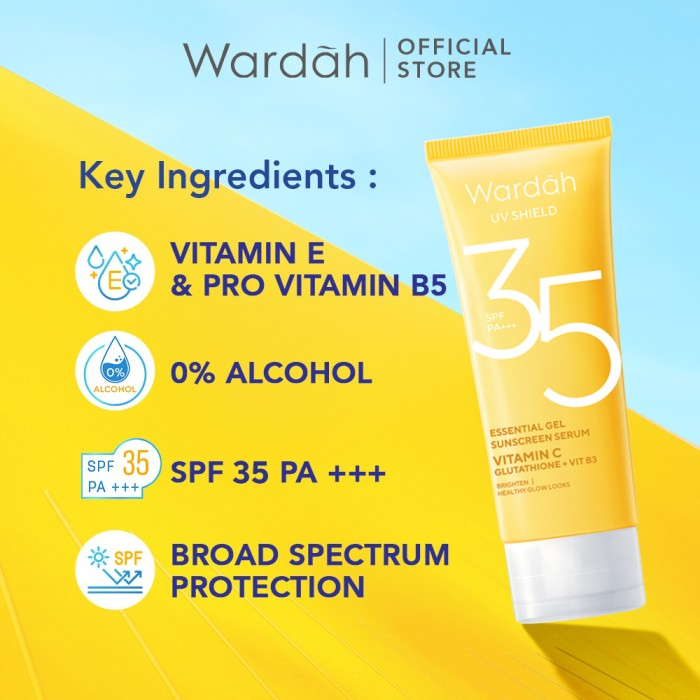 wardah uv shield aqua fresh essence spf 50 pa+++ 30ml | essential sunscreen gel spf 30 pa+++ 40ml wardah uv shield aqua fresh essence spf 50 pa+++ 30ml | essential sunscreen gel spf 30 pa+++ 40ml