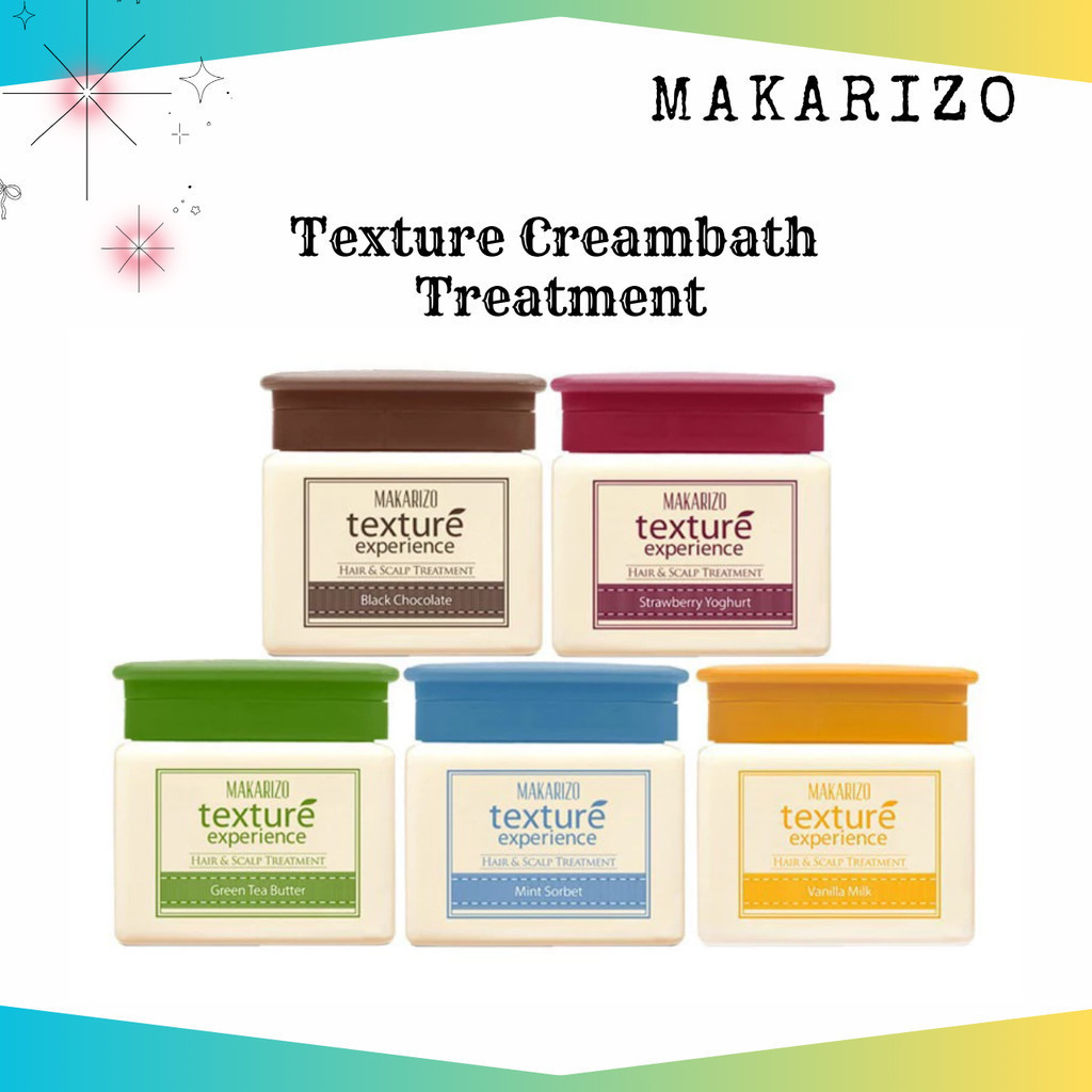 makarizo professional texture experience creambath treatment 500ml/masker rambut makarizo professional texture experience creambath treatment 500ml/masker rambut