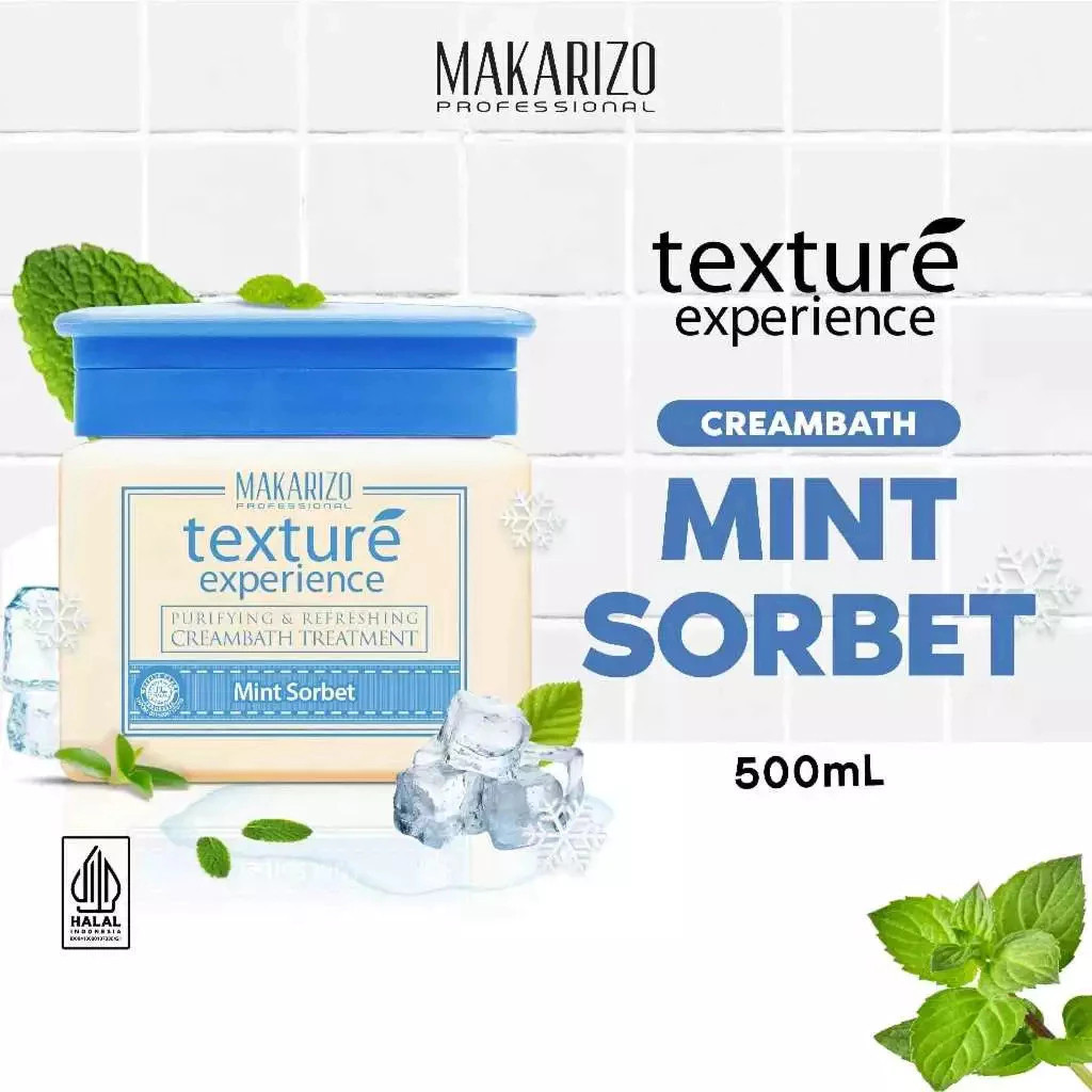 makarizo professional texture experience creambath treatment 500ml/masker rambut makarizo professional texture experience creambath treatment 500ml/masker rambut
