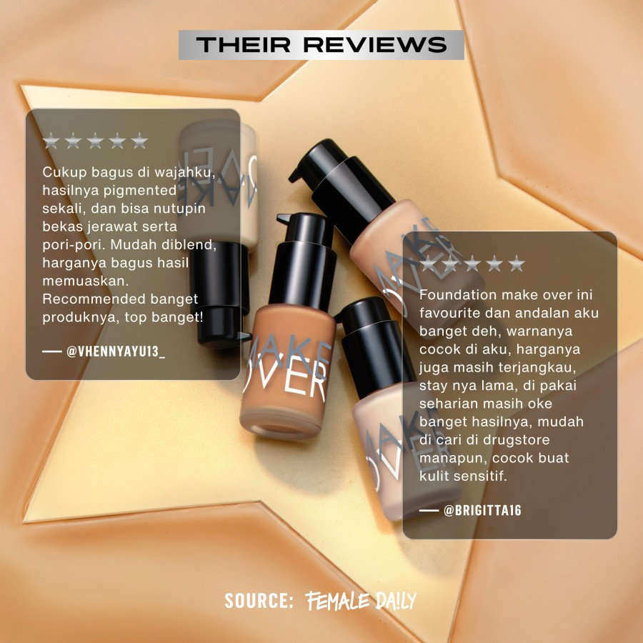 make over ultra cover liquid matte foundation 33ml make over ultra cover liquid matte foundation 33ml