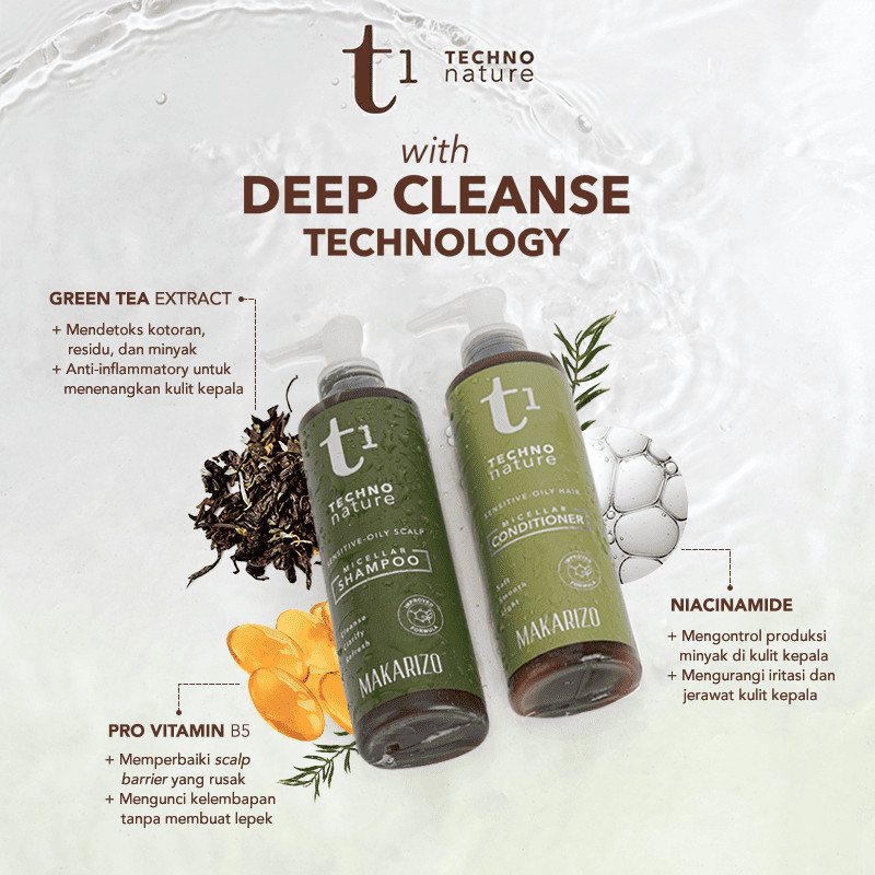 makarizo t1 techno nature micellar shampoo 180ml makarizo t1 techno nature micellar shampoo 180ml