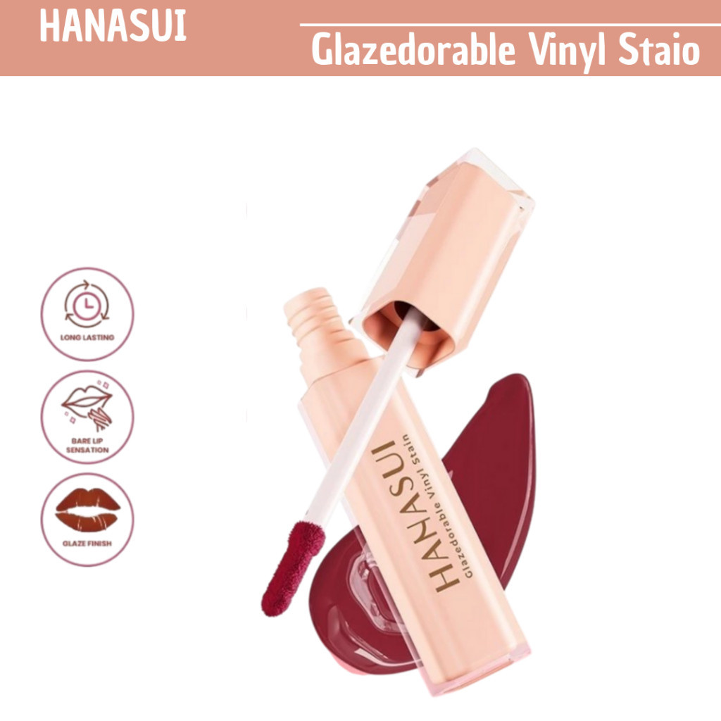 hanasui glazedorable vinyl stain/lip cream hanasui glazedorable vinyl stain/lip cream