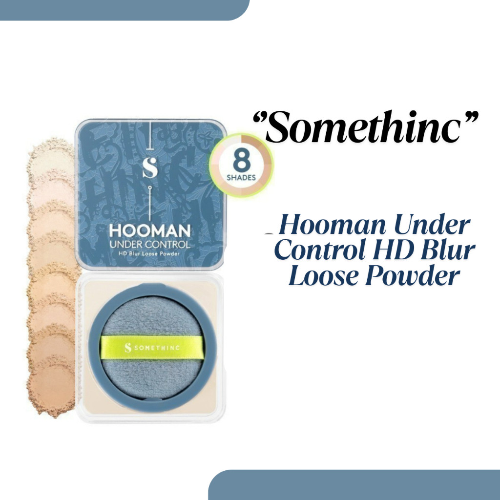 somethinc hooman under control hd blur loose powder/bedak tabur somethinc hooman under control hd blur loose powder/bedak tabur