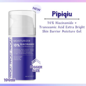 pipiqiu 10% niacinamide tranexamic acid extra bright skin barrier moisture gel 100ml/pelembab wajah