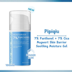 pipiqiu 7% panthenol cica mugwort shooting moisture water gel 100ml/pelembab wajah
