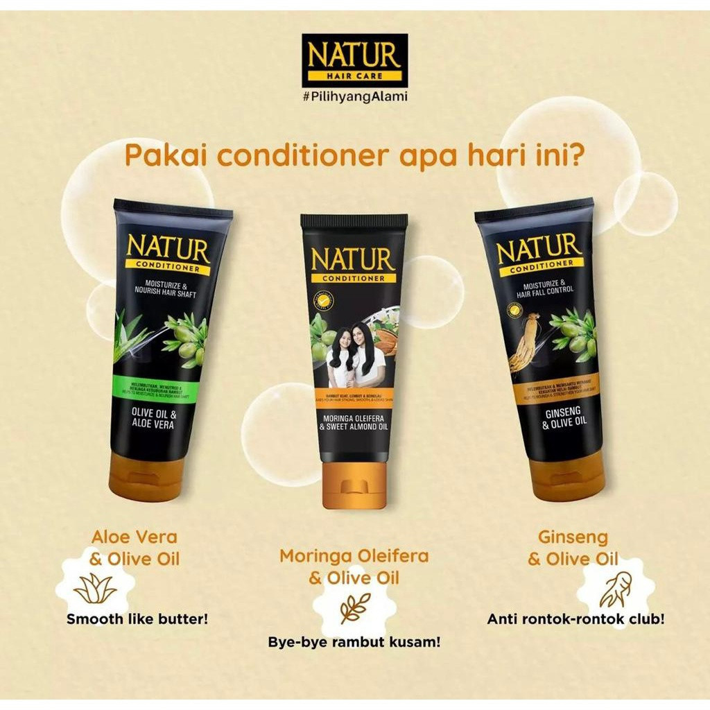 natur hair conditioner 165ml/kondisioner rambut natur hair conditioner 165ml/kondisioner rambut