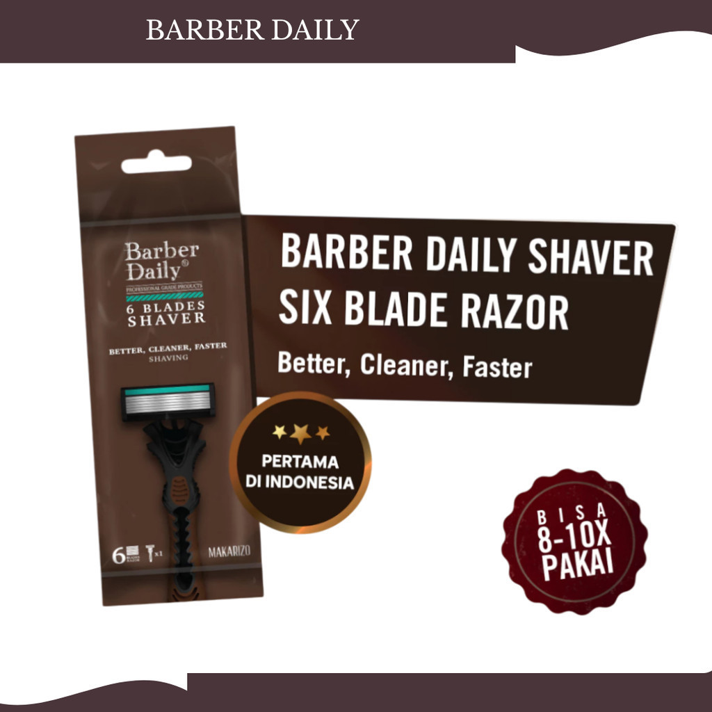 barber daily shaver six blade razor barber daily shaver six blade razor