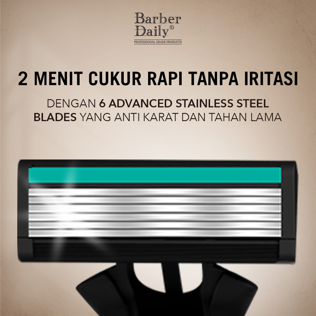 barber daily shaver six blade razor barber daily shaver six blade razor