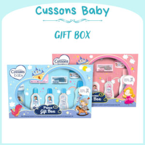 cussons baby gift box prince and princess 6in1/kado bayi