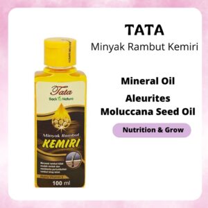 tata minyak rambut kemiri 100ml