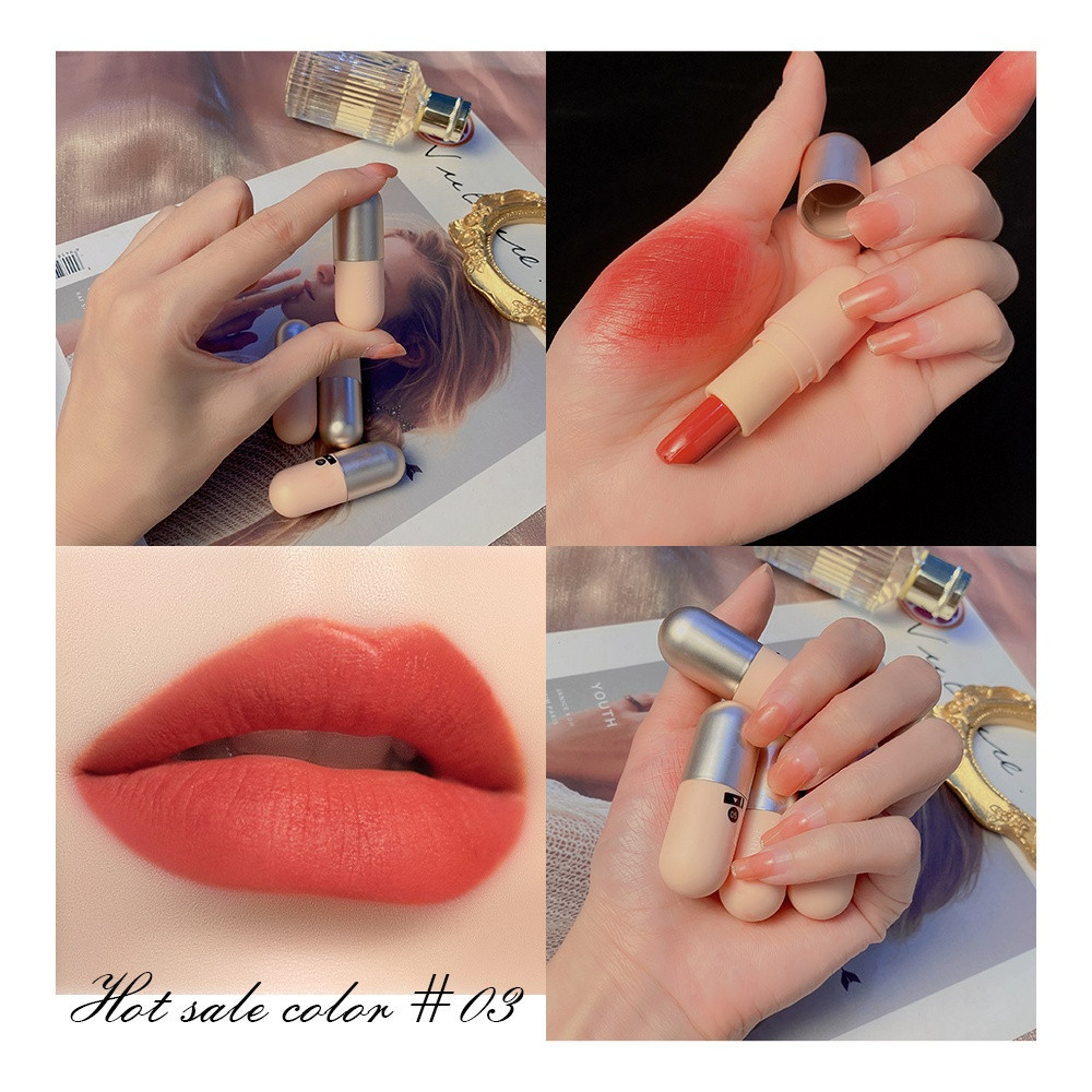 saniye velvet lipstik matte capsule 2.5g saniye velvet lipstik matte capsule 2.5g