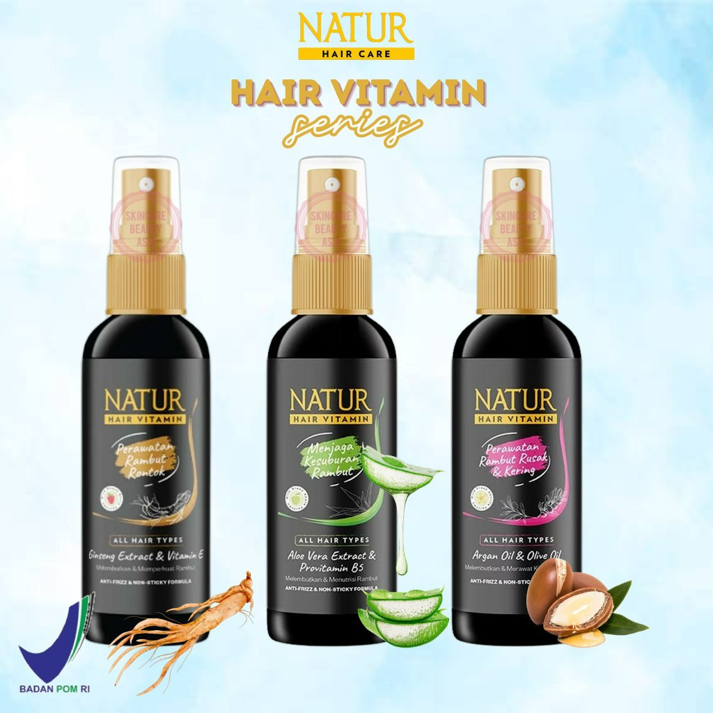 natur hair vitamin 80ml/vitamin rambut natur hair vitamin 80ml/vitamin rambut