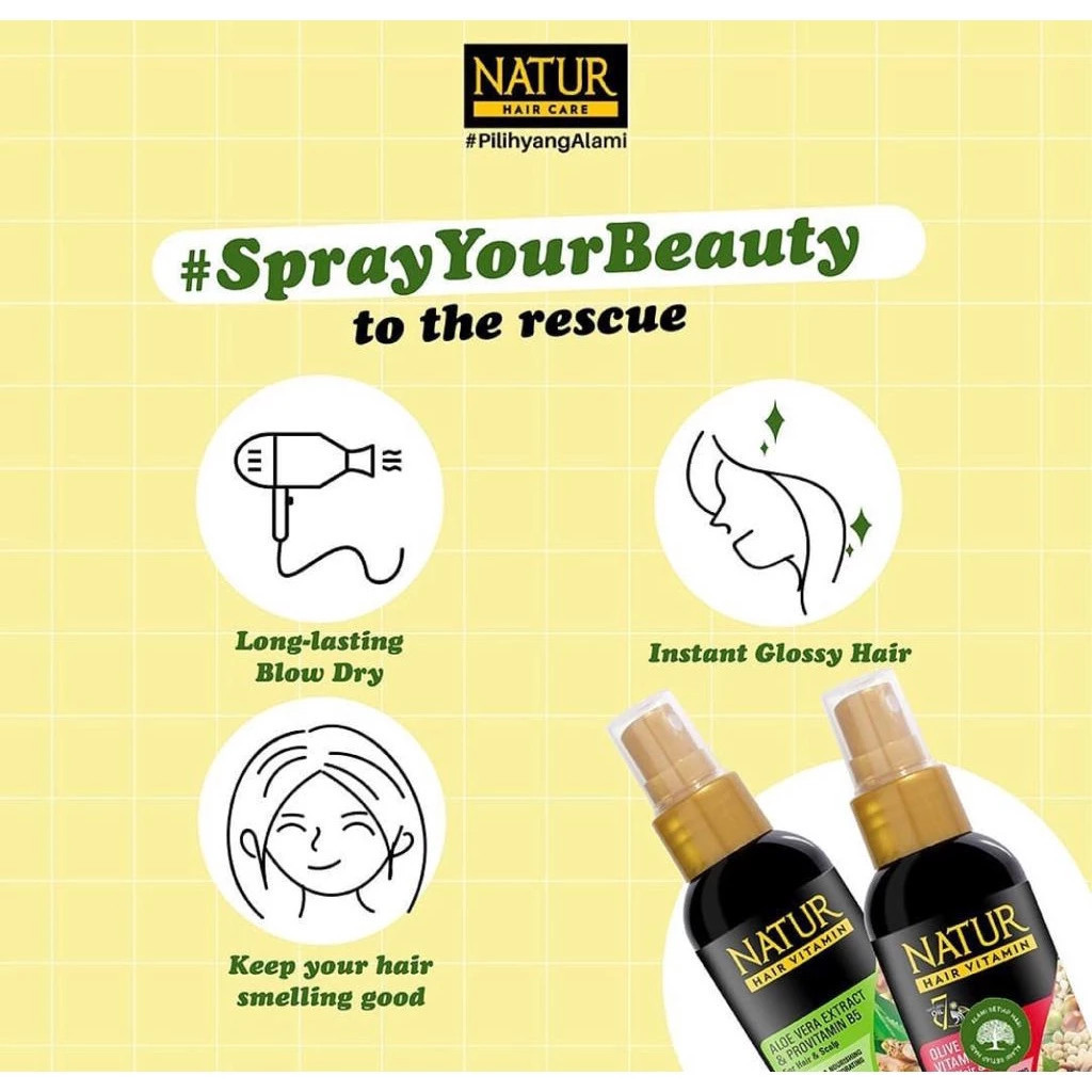 natur hair vitamin 80ml/vitamin rambut natur hair vitamin 80ml/vitamin rambut