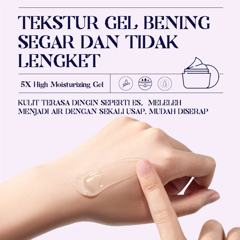 kormesic 5x brightening moisturizing gel 160g/peembab wajah kormesic 5x brightening moisturizing gel 160g/peembab wajah