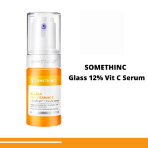 somethinc glass c 12% vitamin c gluta bright serum 20ml/serum wajah