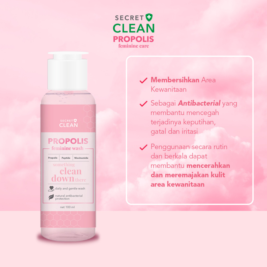 secret clean propolis feminine wash 100ml secret clean propolis feminine wash 100ml