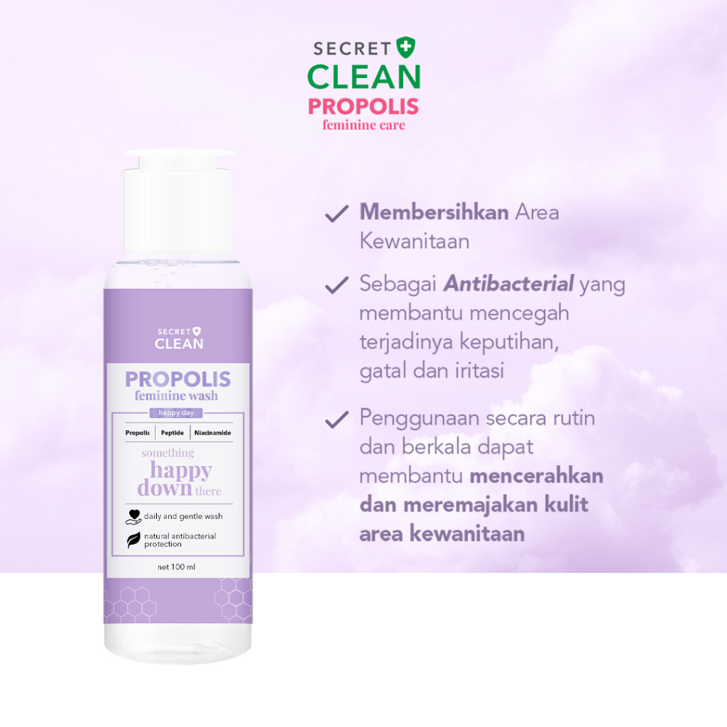 secret clean propolis feminine wash 100ml secret clean propolis feminine wash 100ml