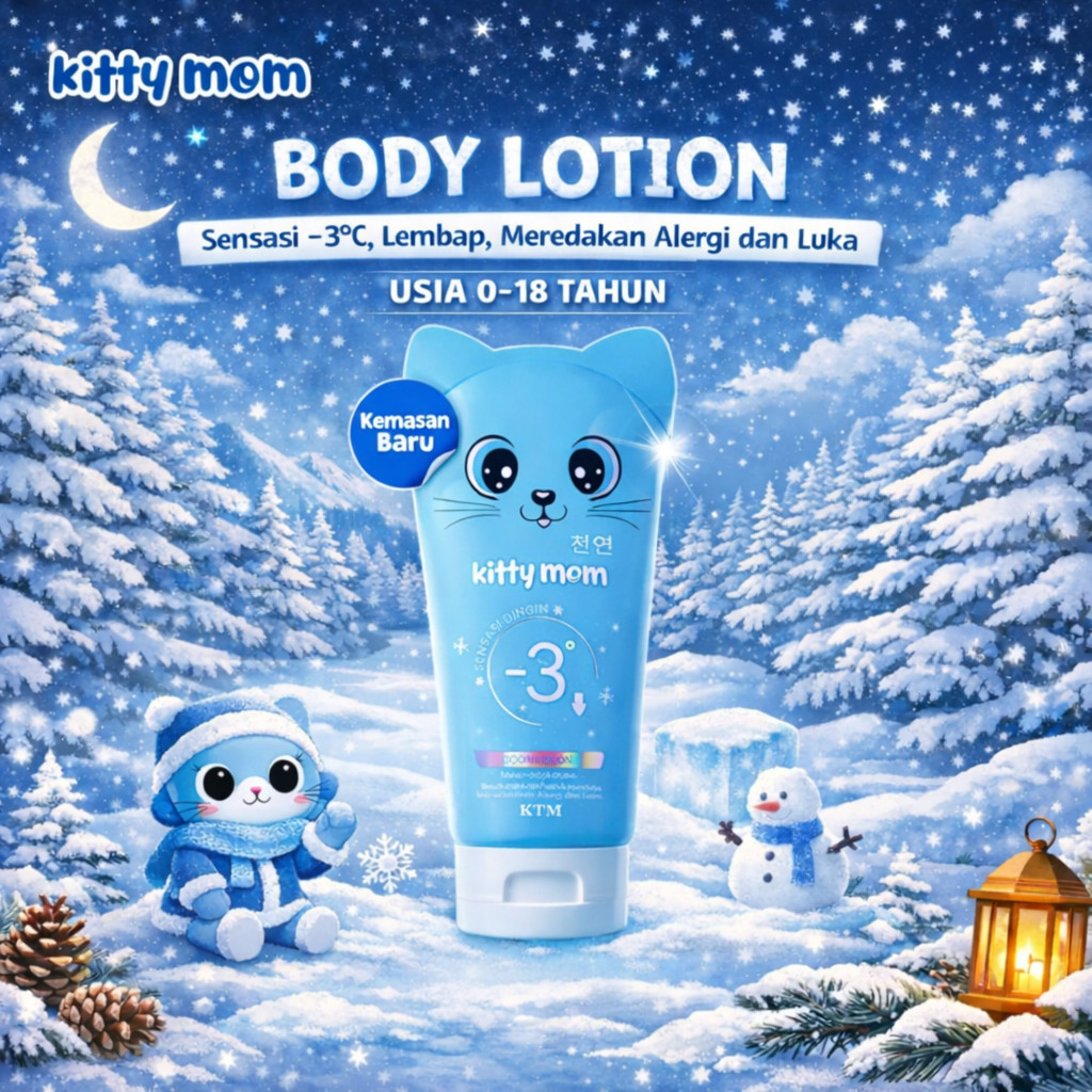 kitty mom baby body lotion 160g/losion bayi kitty mom baby body lotion 160g/losion bayi