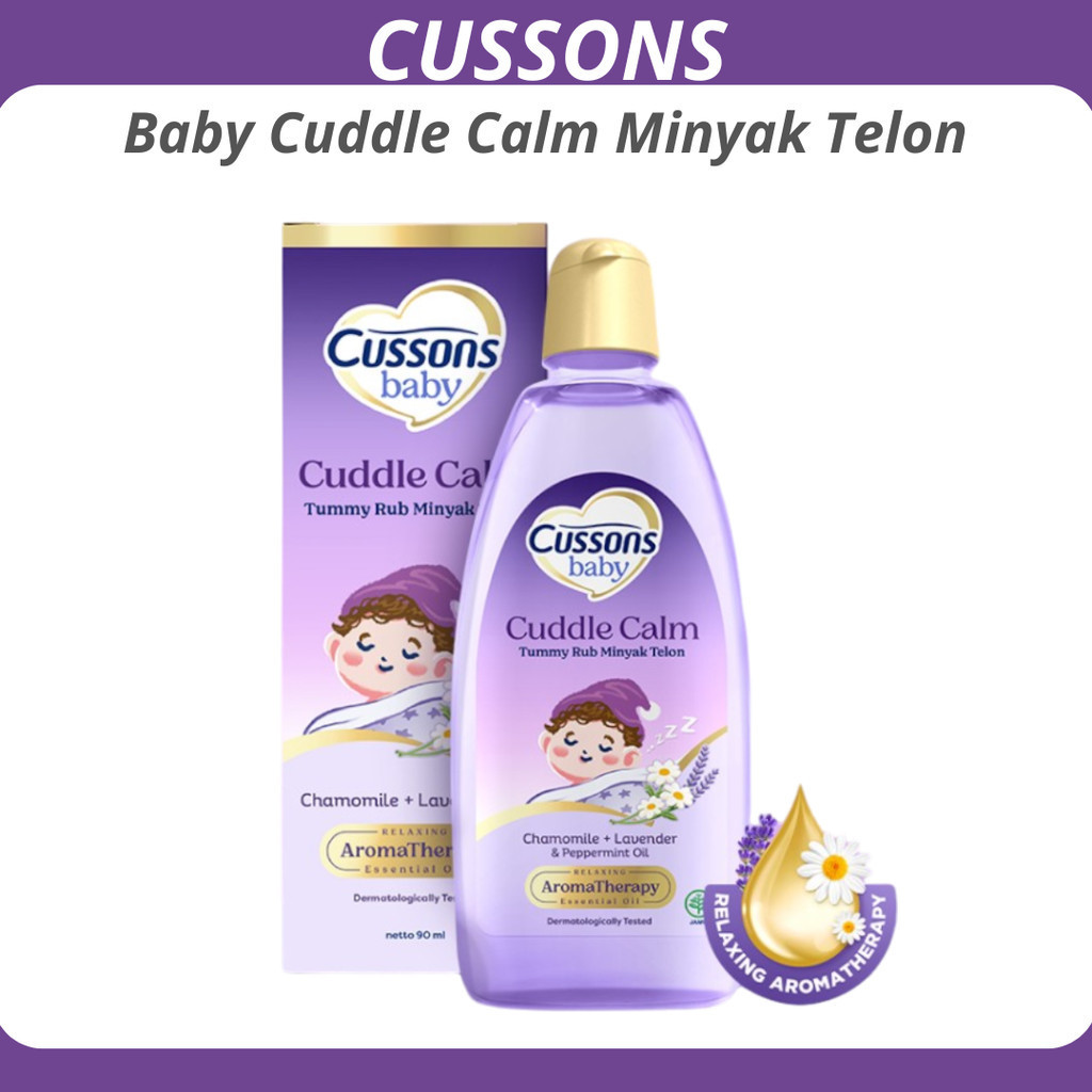 cussons baby cuddle calm minyak telon plus 60ml cussons baby cuddle calm minyak telon plus 60ml