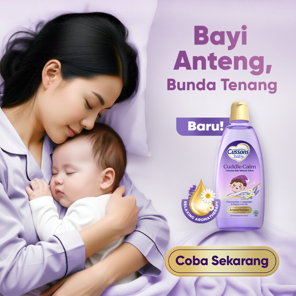 cussons baby cuddle calm minyak telon plus 60ml cussons baby cuddle calm minyak telon plus 60ml