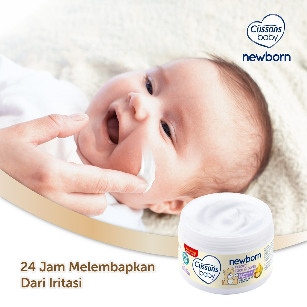 cussons baby newborn cream 50gr/krim bayi cussons baby newborn cream 50gr/krim bayi