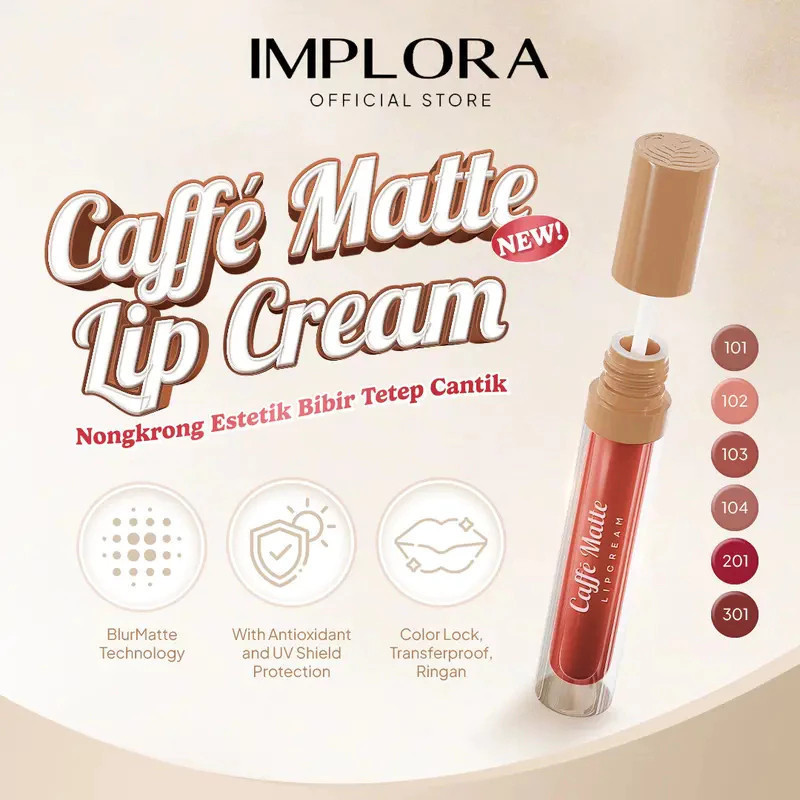 implora caffe matte lip cream/lip matte implora caffe matte lip cream/lip matte