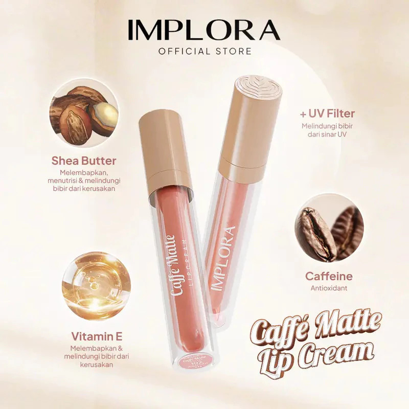 implora caffe matte lip cream/lip matte implora caffe matte lip cream/lip matte