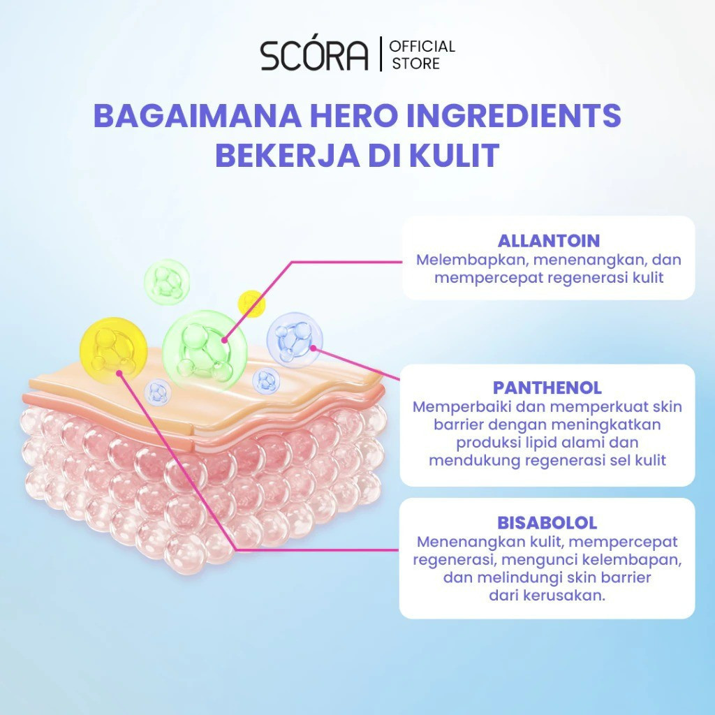 scora d panthenol barrier shield moisturizer 40ml/pelembab wajah scora d panthenol barrier shield moisturizer 40ml/pelembab wajah