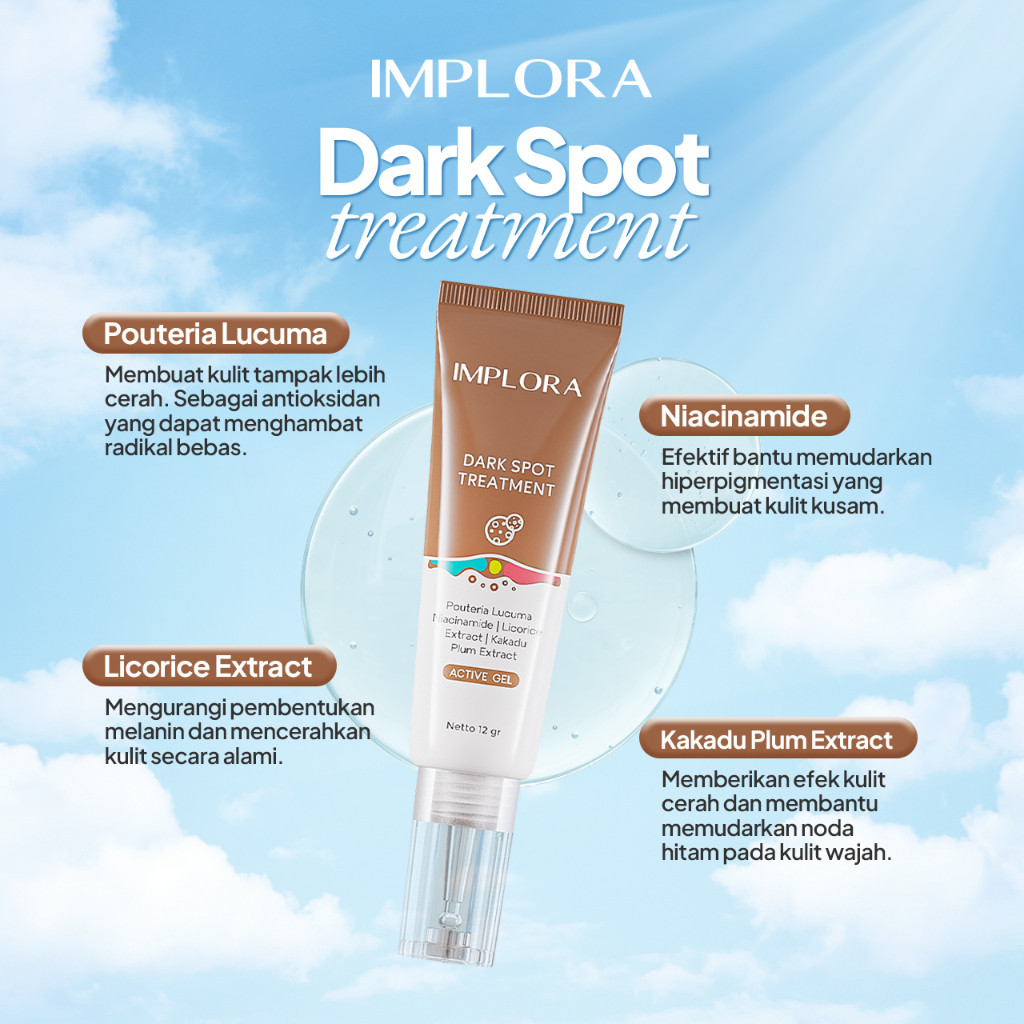 implora dark spot treatment gel 12g implora dark spot treatment gel 12g