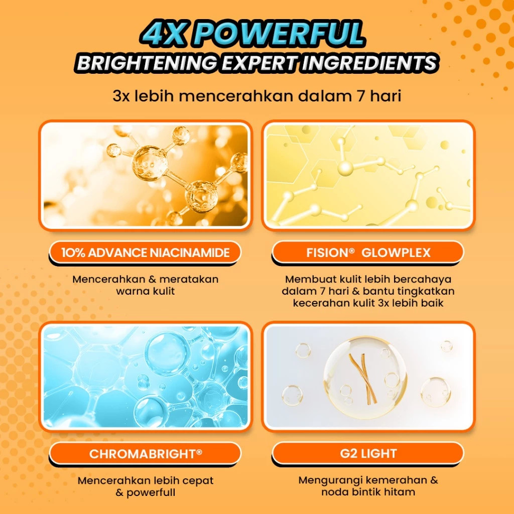 hanasui power bright expert serum 20ml/serum wajah hanasui power bright expert serum 20ml/serum wajah