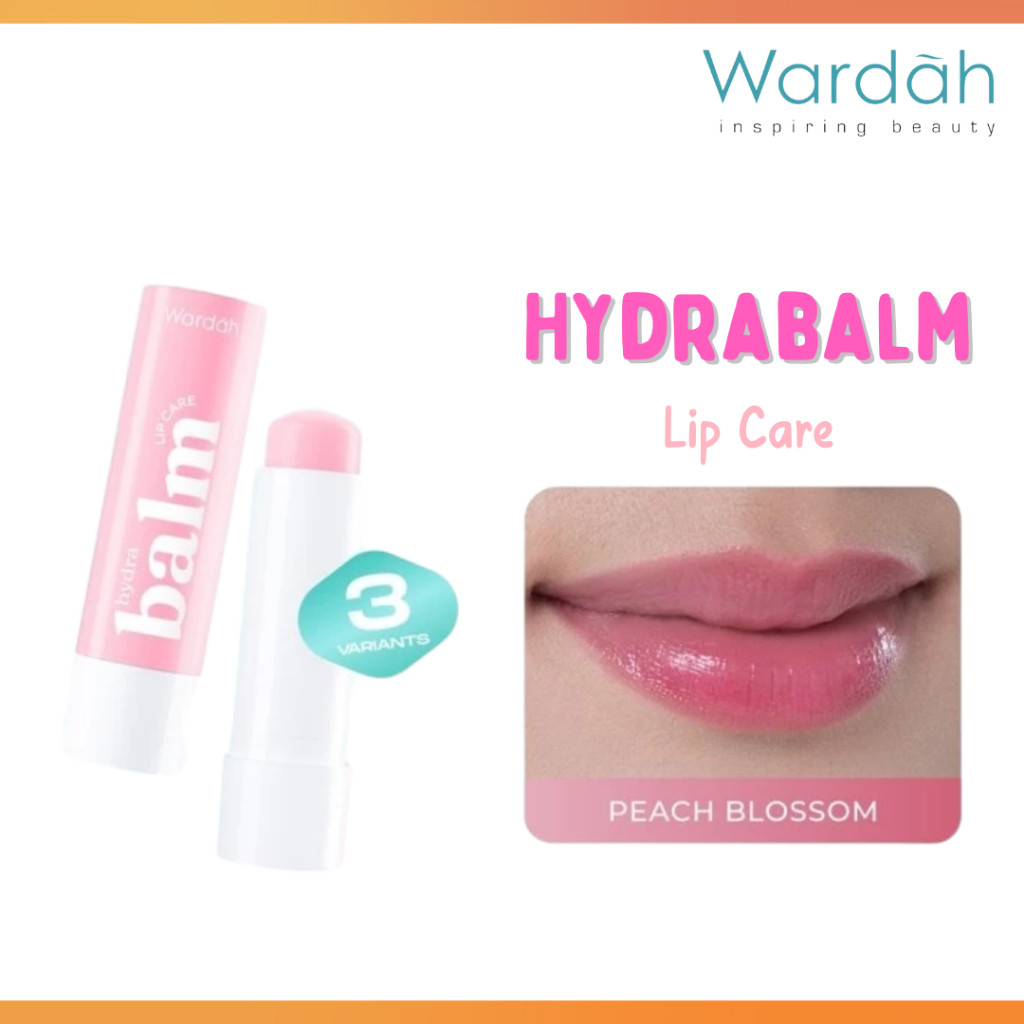 wardah hydrabalm lip care 4g spf 15/pelembab bibir wardah hydrabalm lip care 4g spf 15/pelembab bibir