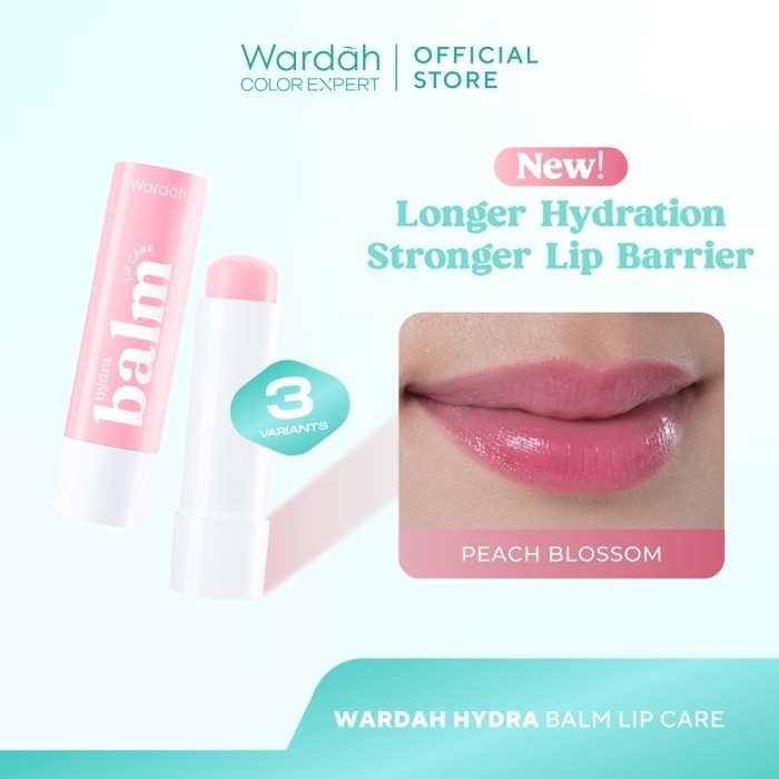 wardah hydrabalm lip care 4g spf 15/pelembab bibir wardah hydrabalm lip care 4g spf 15/pelembab bibir