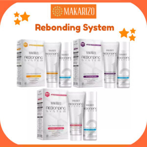 makarizo rebonding system 120ml/pelurus rambut