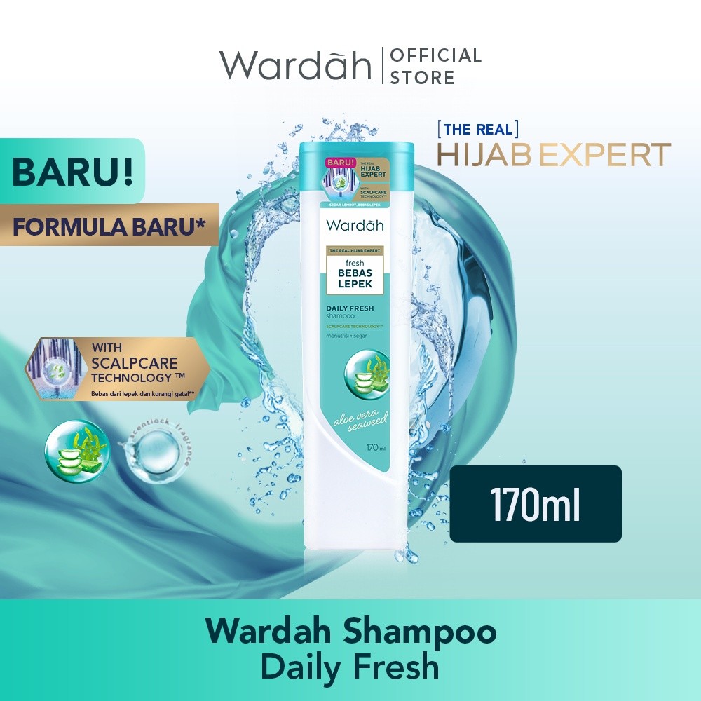 wardah shampoo & conditioner 170ml | hairfall treatment | nutri shine | anti dandruff | daily fresh wardah shampoo & conditioner 170ml | hairfall treatment | nutri shine | anti dandruff | daily fresh