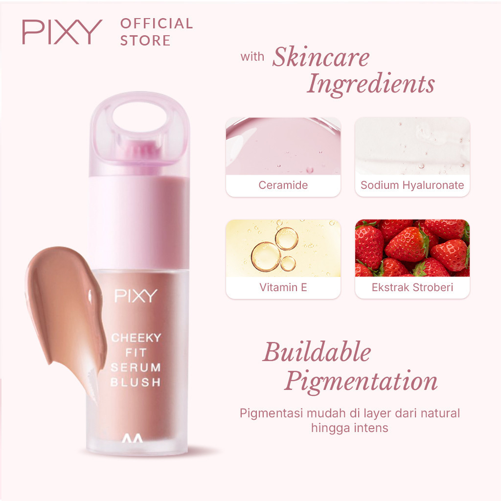 Home pixy cheeky fit serum blush 3.5ml/perona pipi